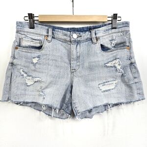 Blank NYC The Fulton Roll Up Shorts - Light Wash